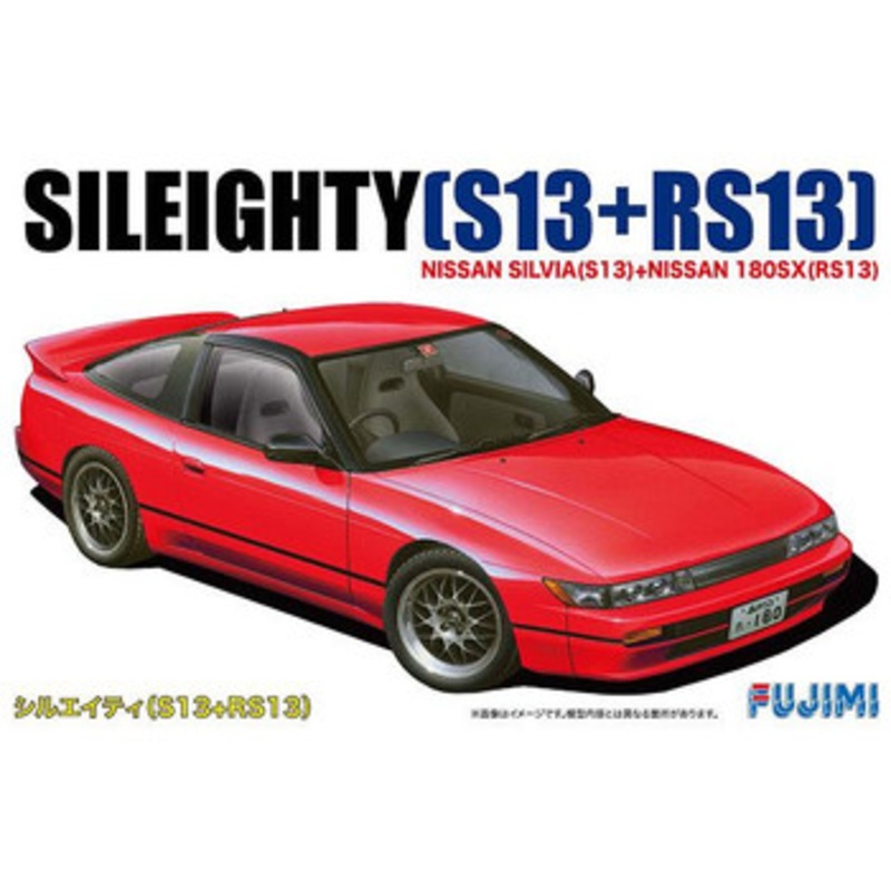 Fujimi Inch Up 1/24 No.96 New Sileighty S13 + RS13 Plastic Model