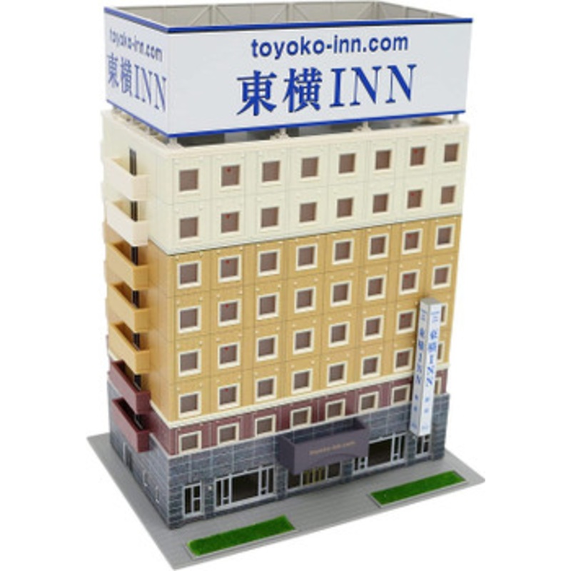 Greenmax 2712 8 Floor Business Hotel Building (Tokyoko-inn) New Logo (N scale)