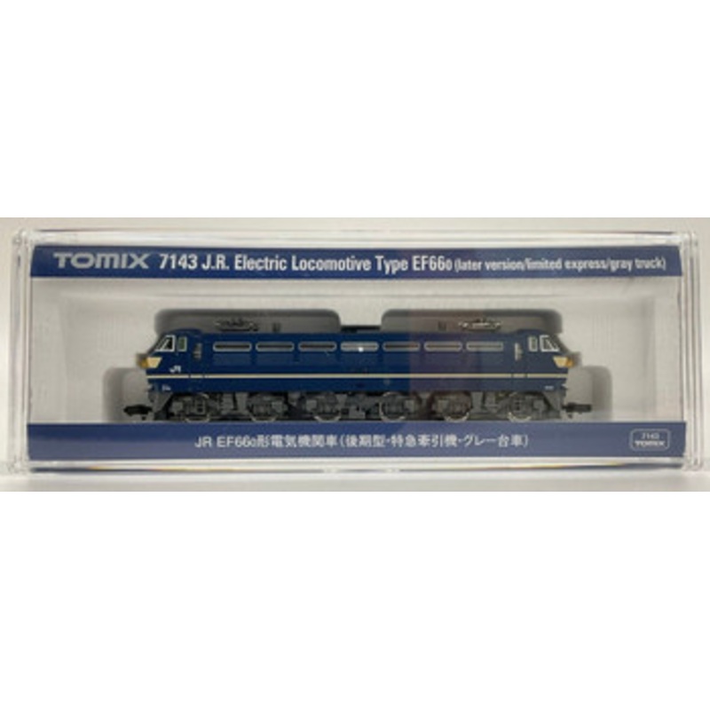 Tomix 7143 JR Electric Locomotive Type EF66-0 (Late Type/ Gray Bogie) (N scale)