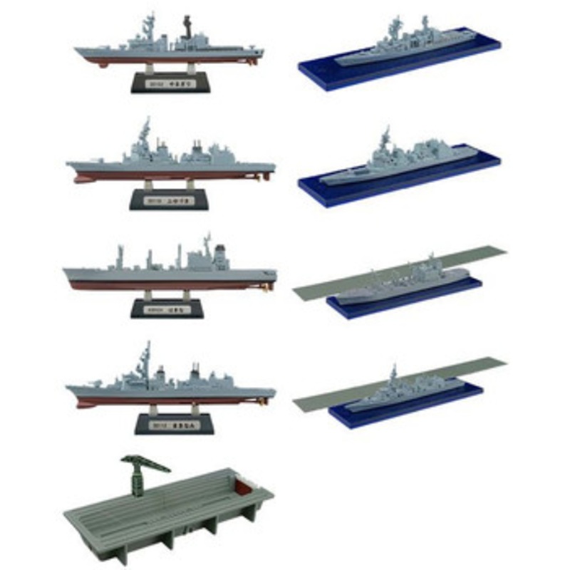 F-toys 1/1250 Contemporary Ship Kit Collection Vol.7 JMSDF Fleet Improvement Project 10Pack Box