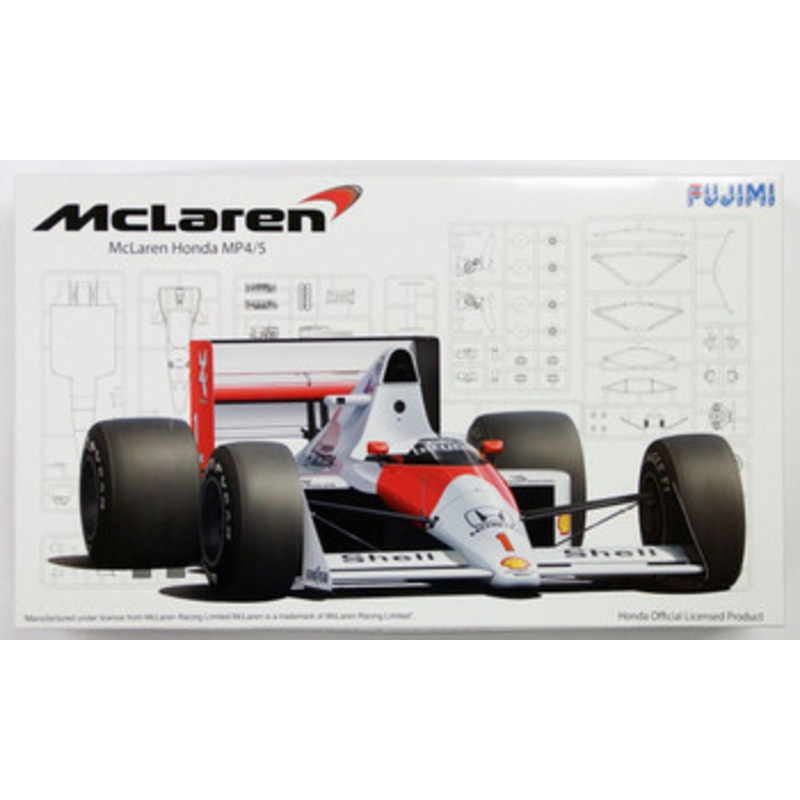 Fujimi Grand Prix 1/20 McLaren Honda MP4/5 Monaco GP or Spain GP Plastic Model