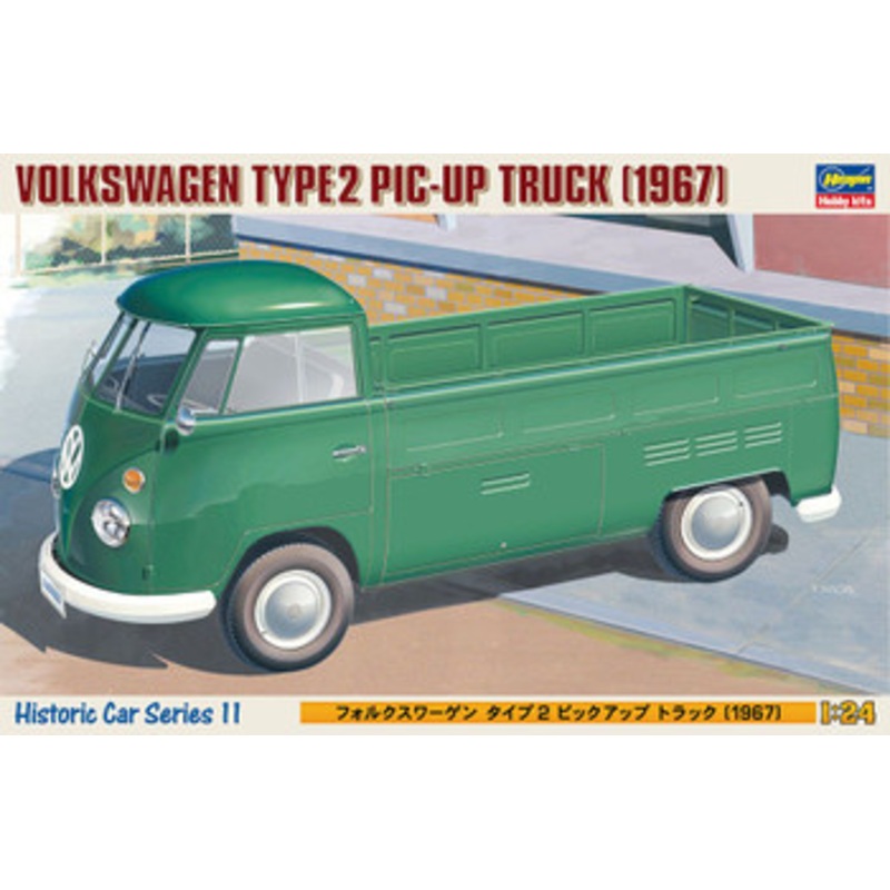 Hasegawa 1/24 Volkswagen Type 2 Pic-Up Truck (1967) Plastic Model