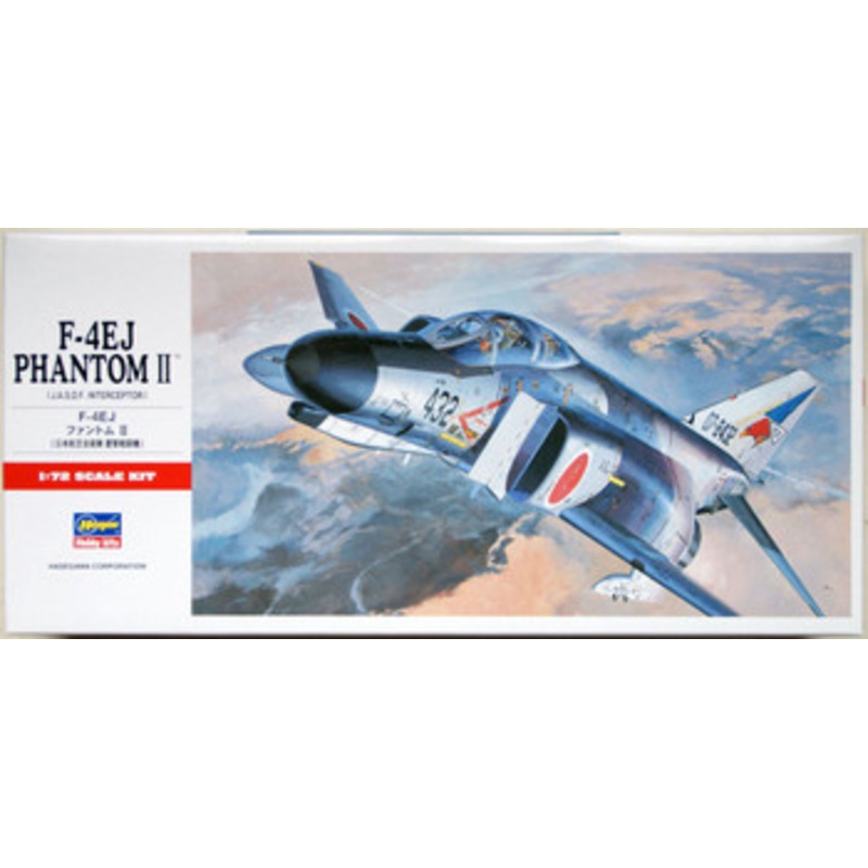 Hasegawa 1/72 F-4EJ Phantom II (J.A.S.D.F. Interceptor) Plastic Model