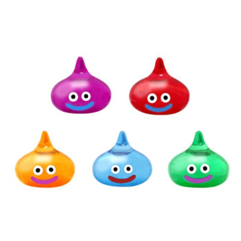 Square Enix Dragon Quest Smile Slime Clear Magnets (5 pieces)