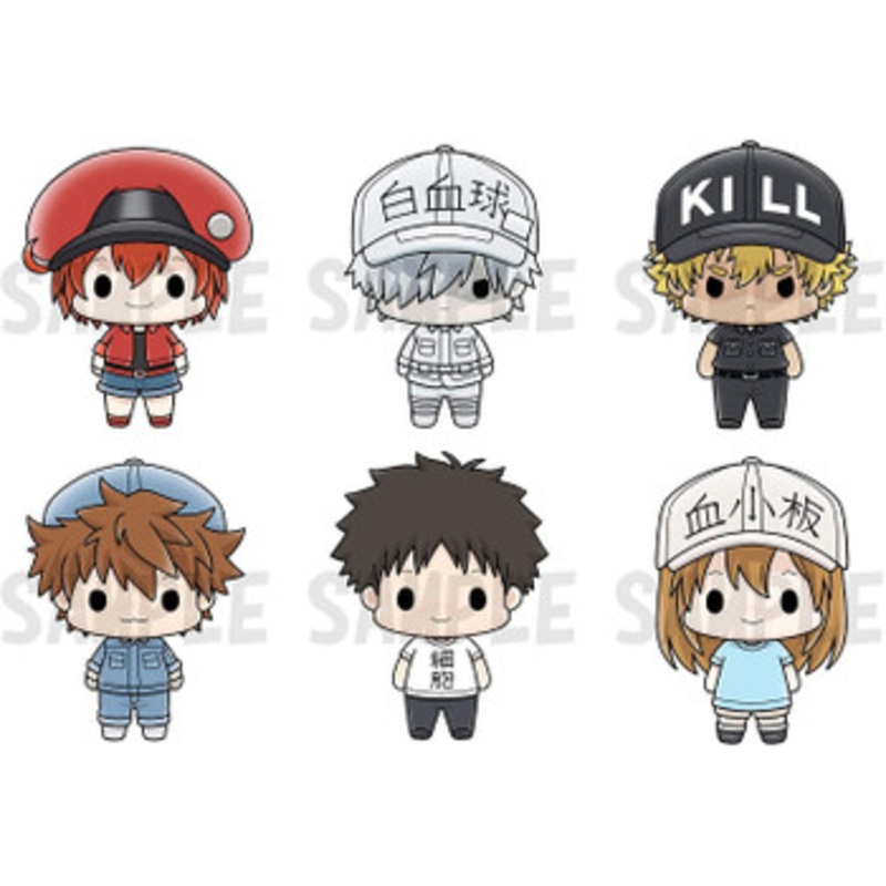 Megahouse Chokorin Mascot Cells at Work! 6Pack Box