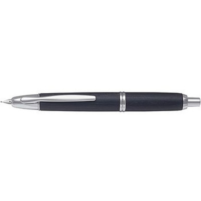 Pilot FC-25SK-BF Capless Wood Body Black Fountain Pen (NIB:F Fine)