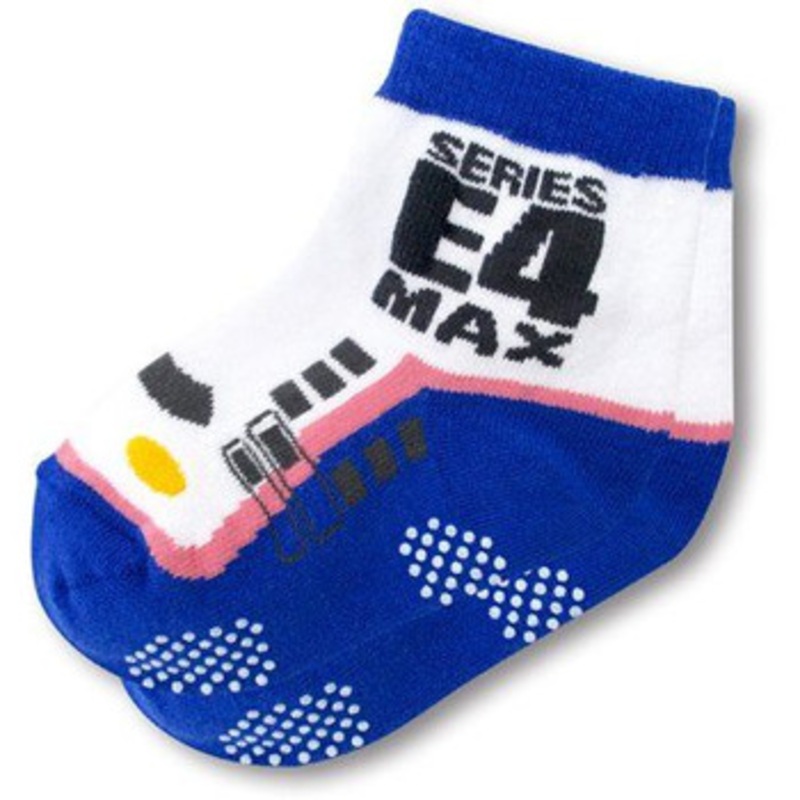 Railway Socks for Baby (Techushita Long) E4MAX (Size 12-16cm)