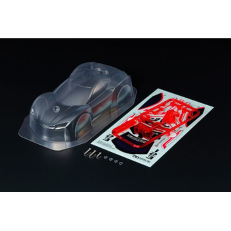 Tamiya Mini 4WD Clear Body Set Raikiri