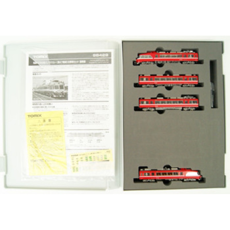 Tomix 98429 Meitetsu Series 7000 Panoramic Car (47th Configuration) White Belt 4 Cars Set  (N scale)