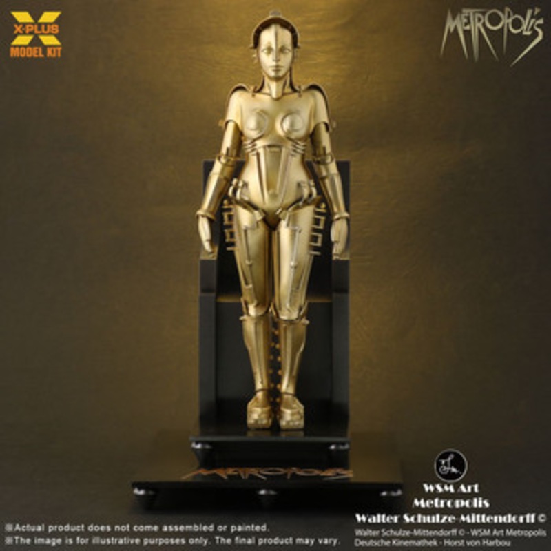 XPlus 1/8 Metropolis Maschinenmensch (1927) Plastic Model Kit