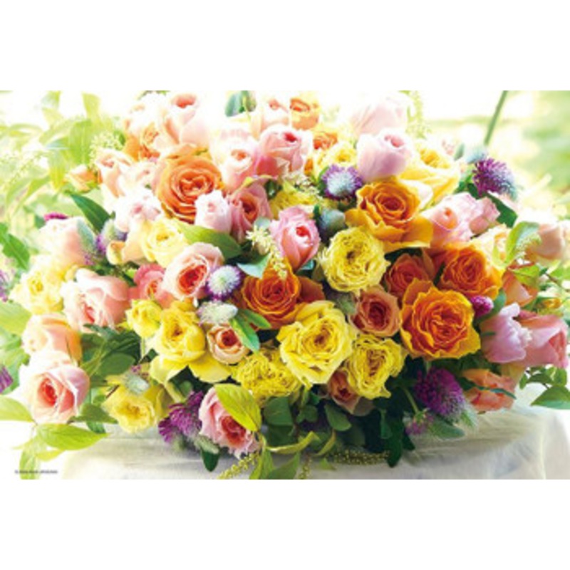 Beverly 93-170 Jigsaw Puzzle Life Filled with Flowers Alegria (300 Pieces)
