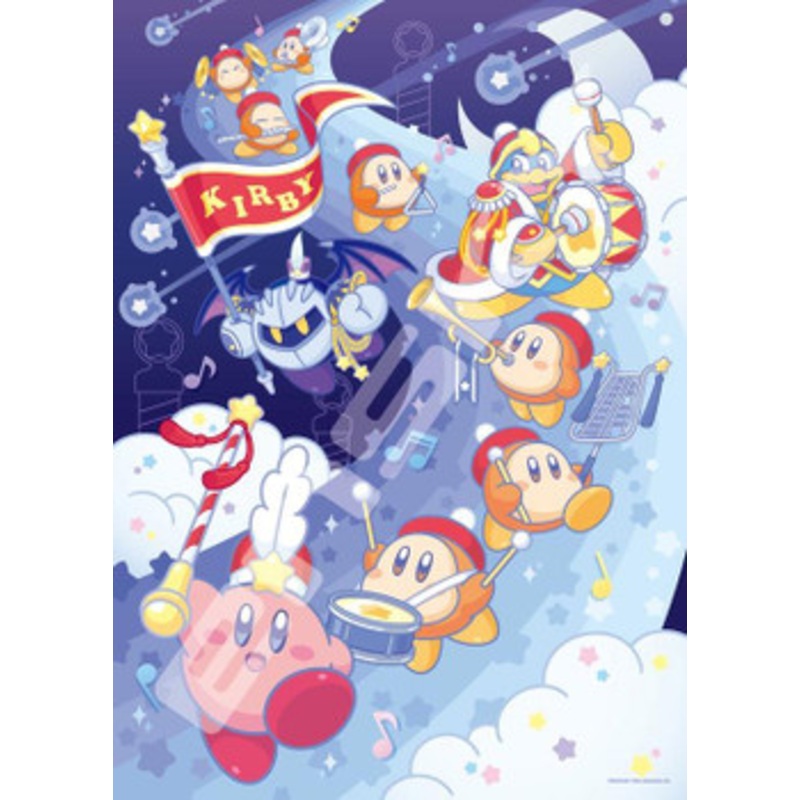 Ensky 500-504 Jigsaw Puzzle Kirby Marching Band (500 Pieces)