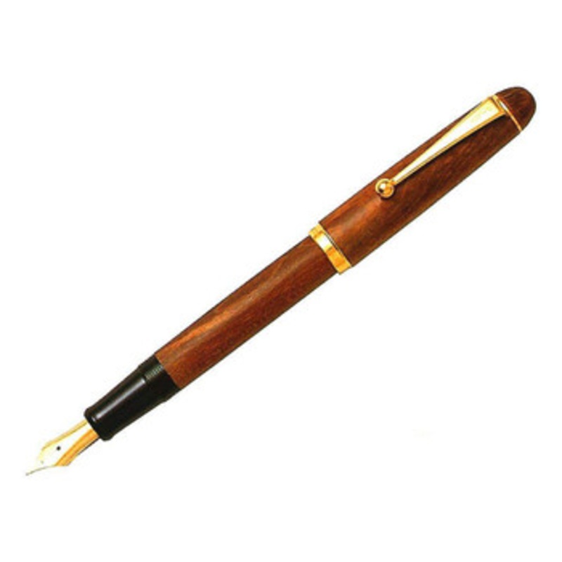 Pilot FK-2000K-M-F Grain (Mokume) Custom Maple Fountain Pen (NIB:F Fine)