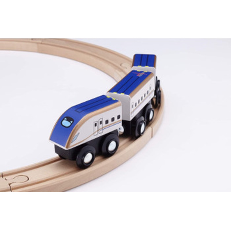 Popondetta MOK-004 moku (Wooden) TRAIN Series E7 Shinkansen Kagayaki