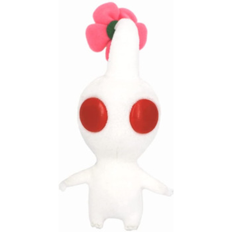San-ei Pikmin All Star Collection White Pikmin Plush Toy