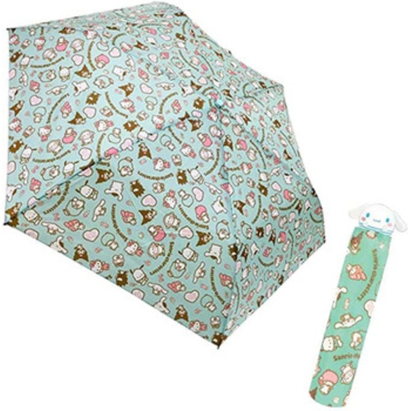 Sanrio Die Cut Folding Umbrella Cinnamoroll Blue