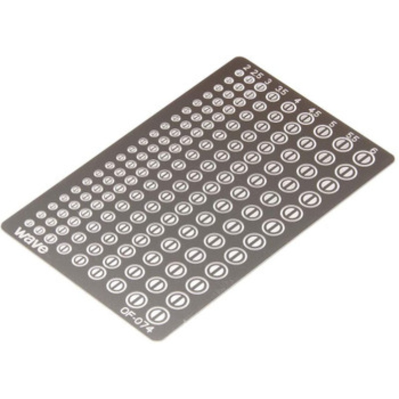 Wave Basic Etching Parts Sheet Circle 4