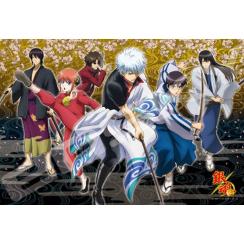 Ensky 300-1760 Jigsaw Puzzle Gintama Slash in a Single Sweep (300 Pieces)