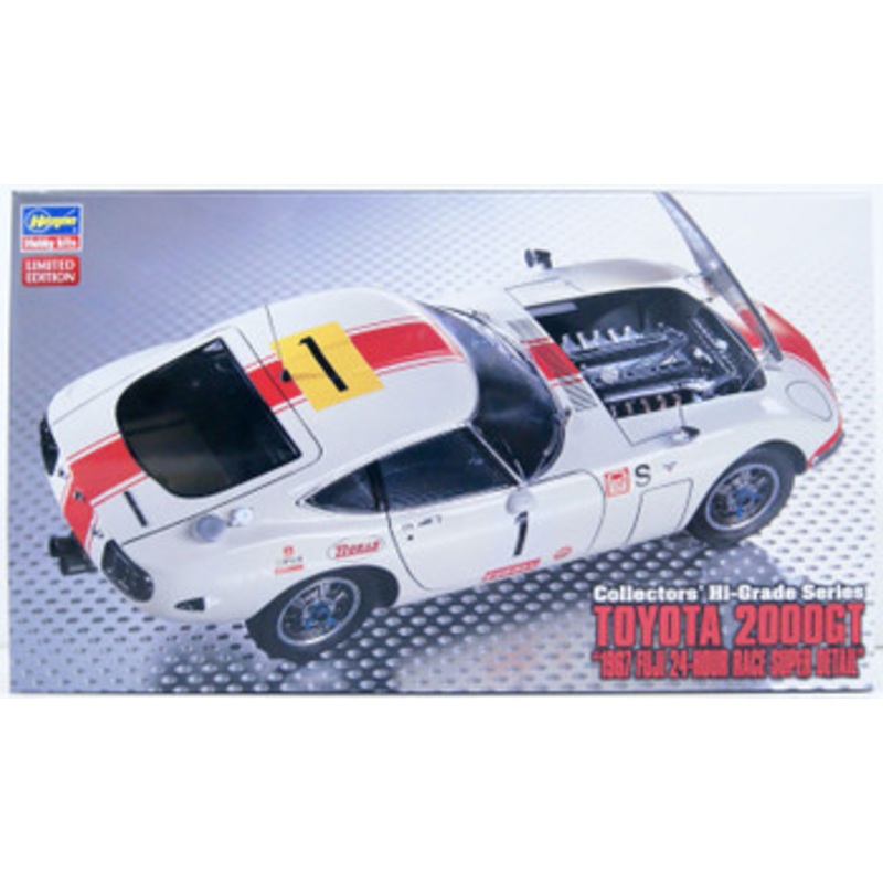 Hasegawa 1/24 Toyota 2000GT 1967 Fuji 24hr Race Super  Detail Plastic Model