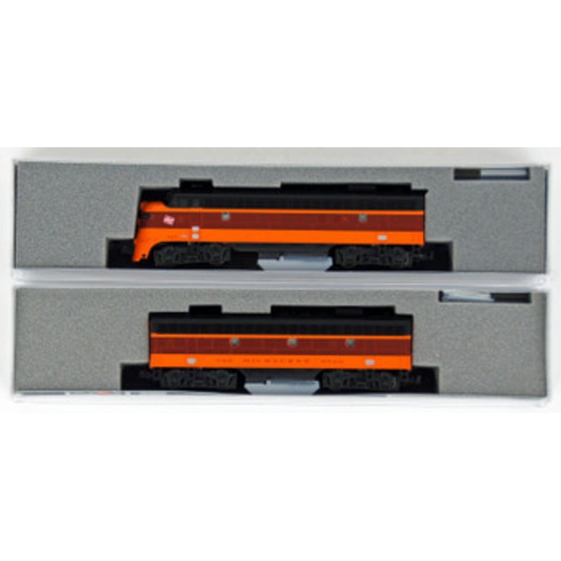 Kato 10-755-2 FP7A+F7B Milwaukee Road 2 Cars Set (N scale)