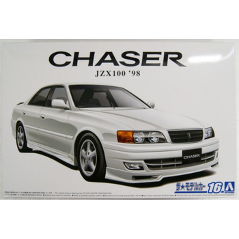 Aoshima The Model Car 1/24 Toyota JZX100 Chaser Tourer V ’98 Plastic Model