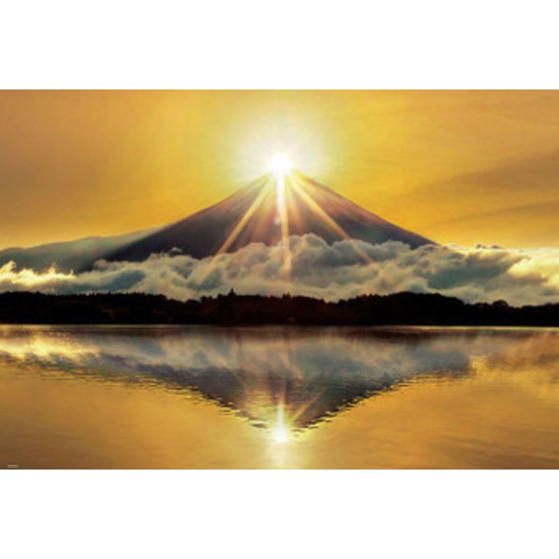Beverly 51-289 Jigsaw Puzzle Golden Triangle Mt.Fuji (1000 Pieces)