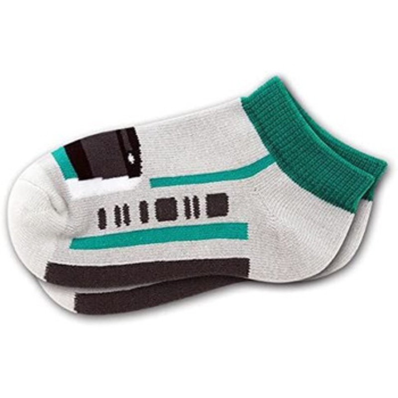 Railway Socks for Kids (Tetsushita) Series E233 Saikyo Line (Size 16-20cm)