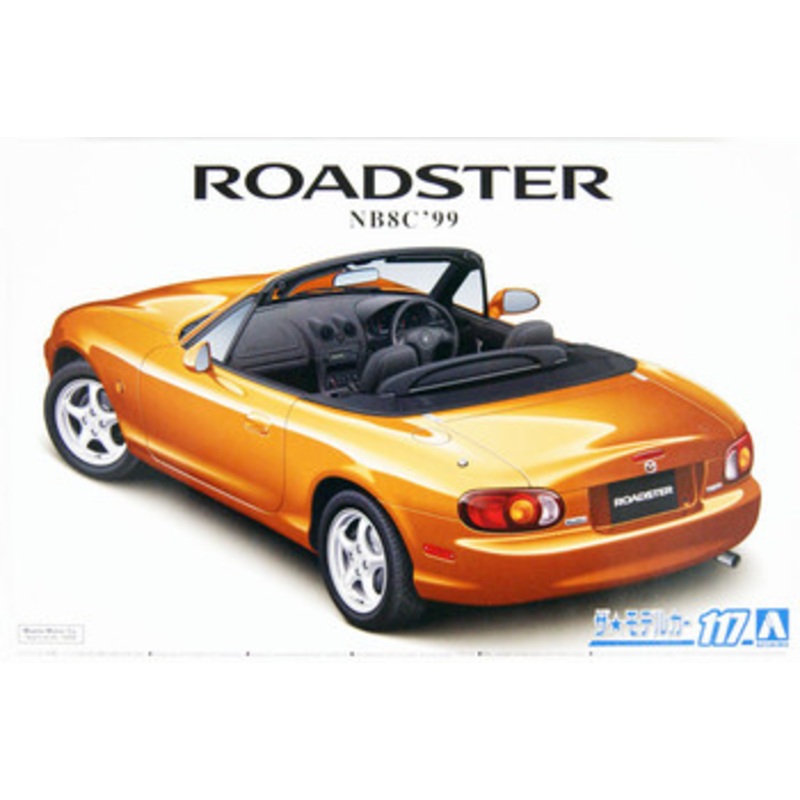 Aoshima The Model Car 1/24 Mazda NB8C Roadster RS ’99 Plastic Model