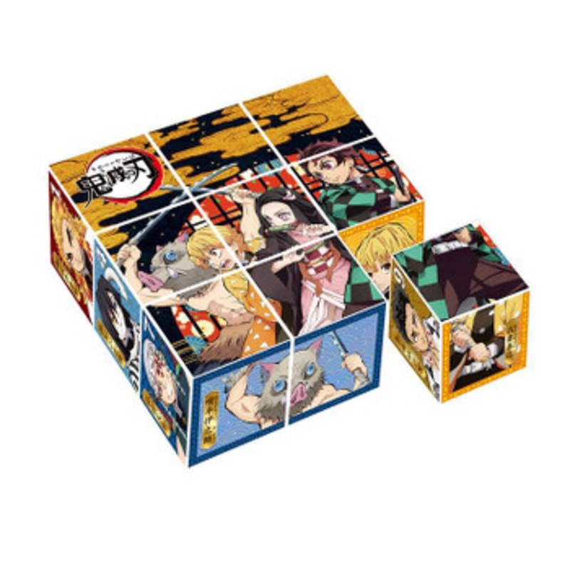 Apollo-sha 13-121 Child Cube Puzzle Demon Slayer: Kimetsu no Yaiba (9 Pieces)