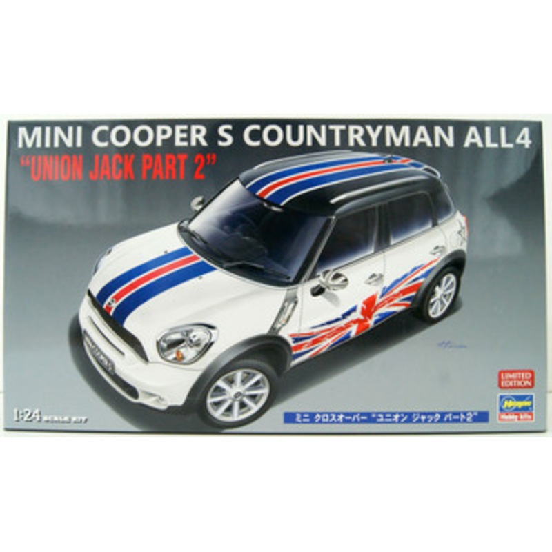 Hasegawa 1/24 Mini Crossover Union Jack Part 2 Plastic Model