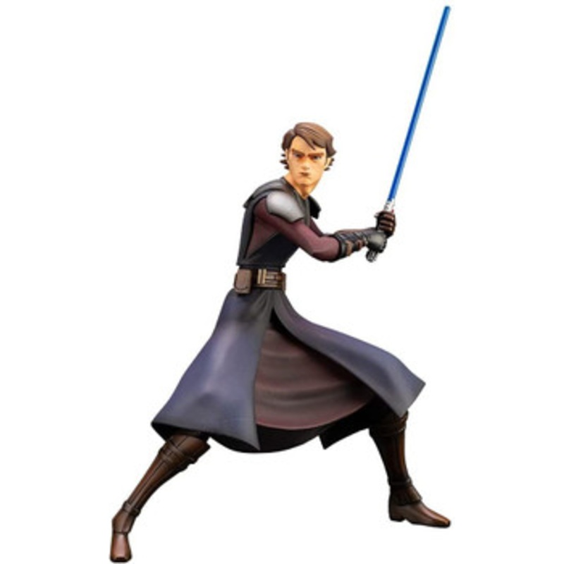 Kotobukiya ARTFX+ Anakin Skywalker The Clone Wars Easy Assembly Kit 1/10 Figure (Star Wars: The Clone Wars)