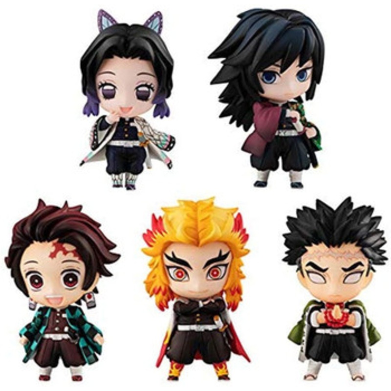 Megahouse Tanjiro and the Pillars Mascot Set A (Demon Slayer: Kimetsu no Yaiba)