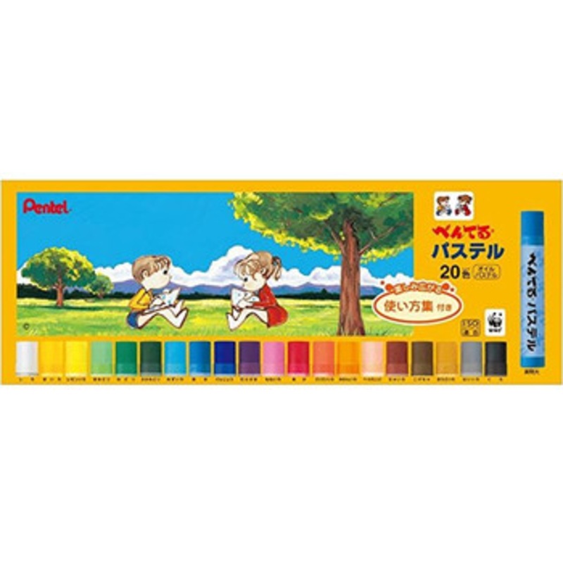 Pentel Pastel 20 Color Set