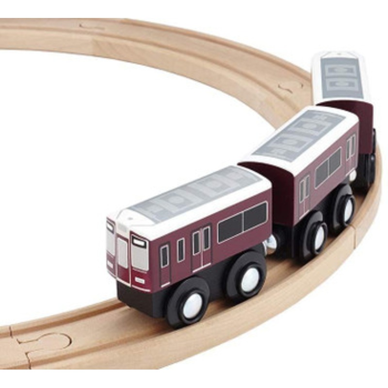 Popondetta MOK-027 moku (Wooden) TRAIN Hankyu Series 9300