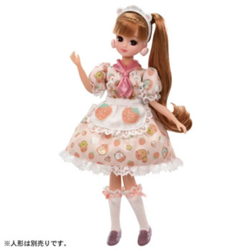Takara Tomy Licca Doll Welcome to Sumikko Gurashi Cafe Dress Set
