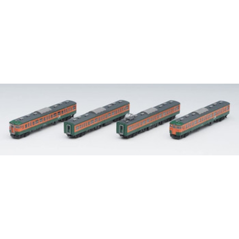 Tomix 98224 JNR Series 115-300 Suburban Train (Shonan Color) 4 Cars Set B (N scale)