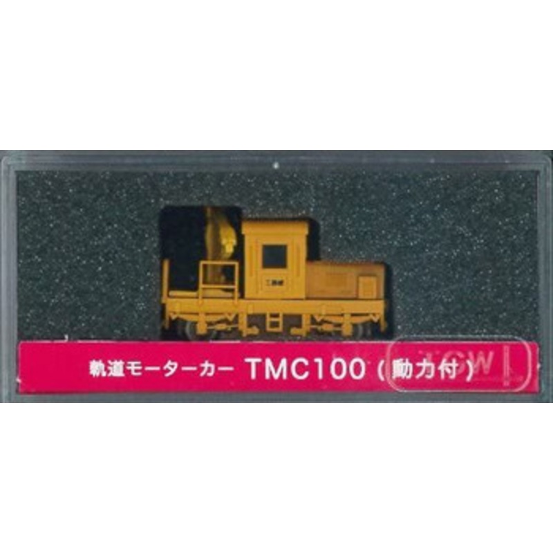 Tsugawa Yokou 14014 Railroad Track Moter Car TMC100 (w/Motor) (Orange) (N scale)
