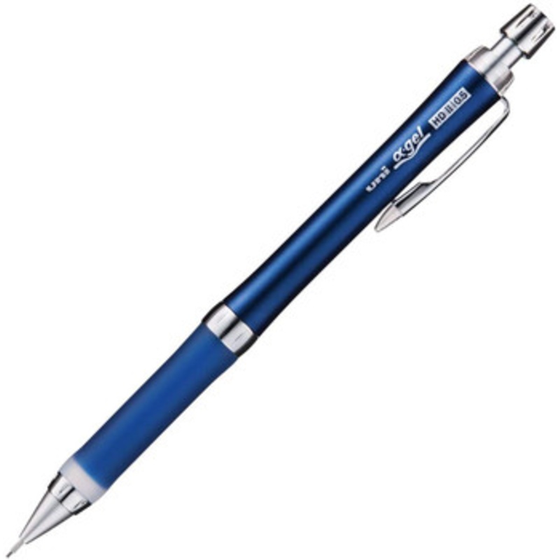 Mitsubishi Pencil uni Alpha-gel Slim Type Mechanical Pencil 0.5mm M5-809GG 1P (Navy)