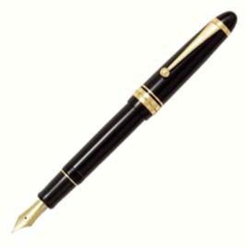 Pilot FKK-3000R-B-SU Custom743 Black Fountain Pen (NIB: SU Stub)