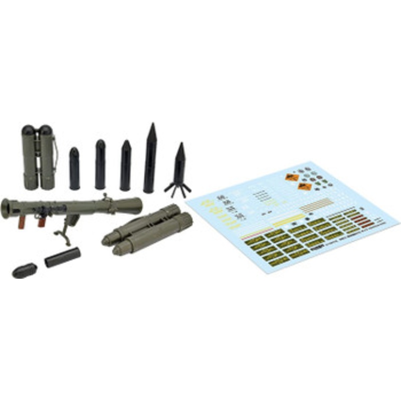 Tomytec 1/12 Little Armory LA073 84mm Recoilless Gun M2 Type Plastic Model