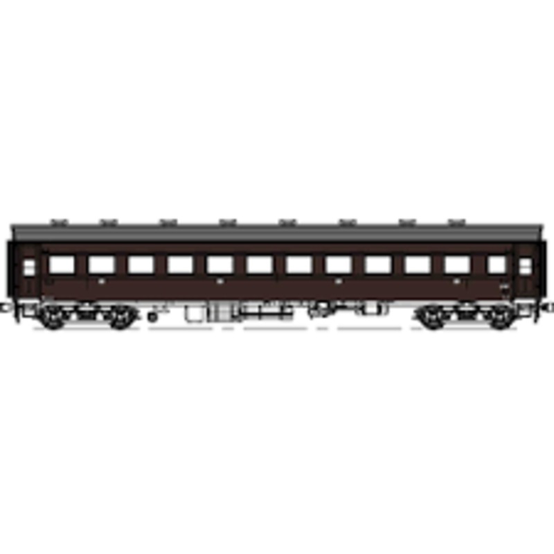 Tramway TW35T-OHA35KN-1  Passenger Car OHA35 Grape No.1 (HO scale)