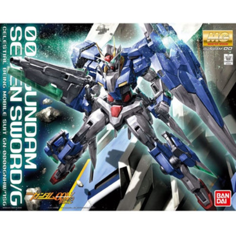 Bandai MG 1/100 GN-0000/7S 00 Gundam Seven Sword/G Plastic Model