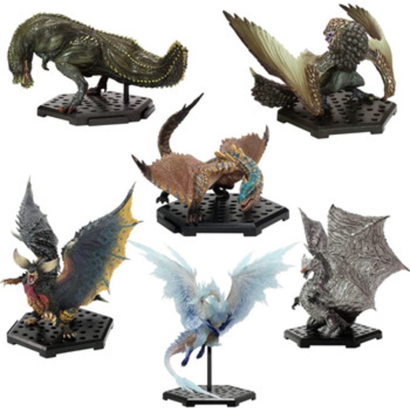 Capcom Figure Builder Monster Hunter Standard Model Plus The Best Vol.12-13-14 (6 Pcs + Bonus)