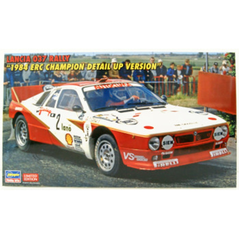 Hasegawa 1/24 Lancia 037 Rally ‘1984 ERC Champion Detail Up Version’ Plastic Model
