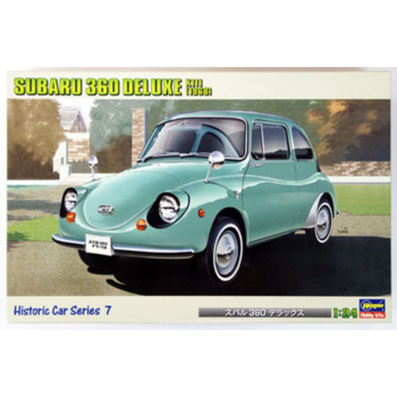 Hasegawa 1/24 Subaru 360 Deluxe K111 (1968) Plastic Model