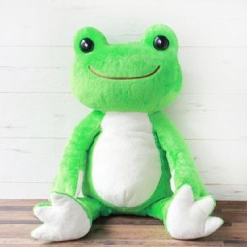 Nakajima Plush Doll Pickles The Frog Rainbow Wakaba (M)