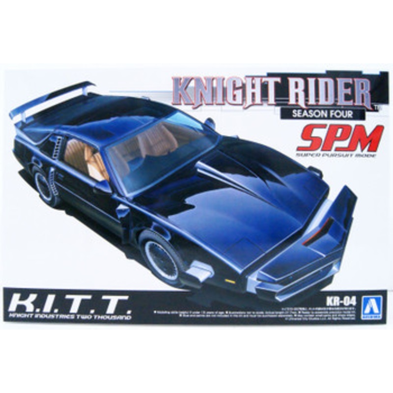 Aoshima Knight Rider 1/24 K.I.T.T Season 4 SPM (Super Pursuit) Plastic Model