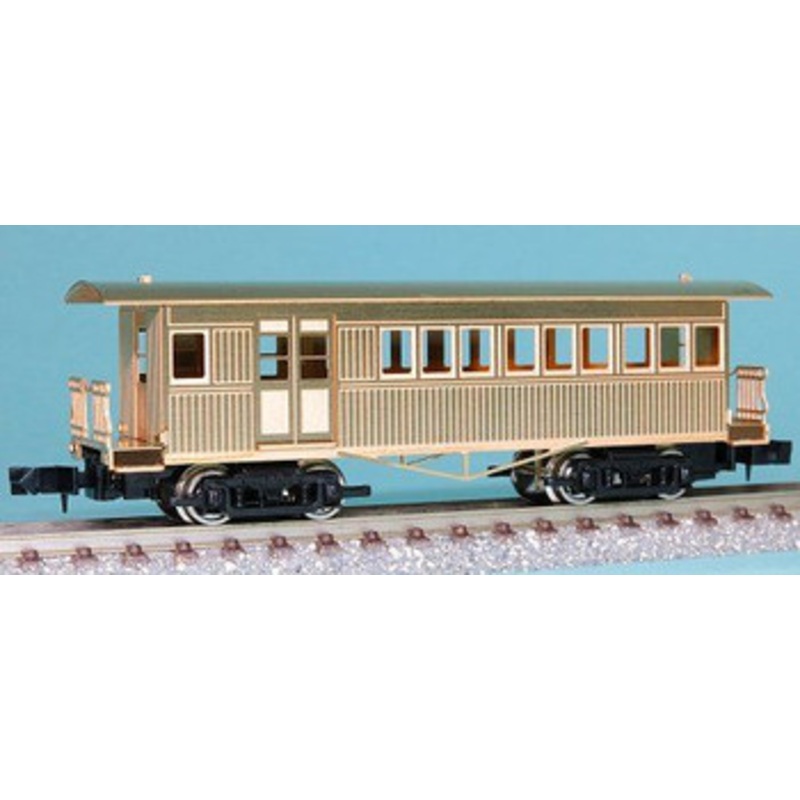 ARU Model A1049 Very Easy (Totemo Kantan) Kit Series Wooden Bogie Combined Car Type B Body Kit (N scale)