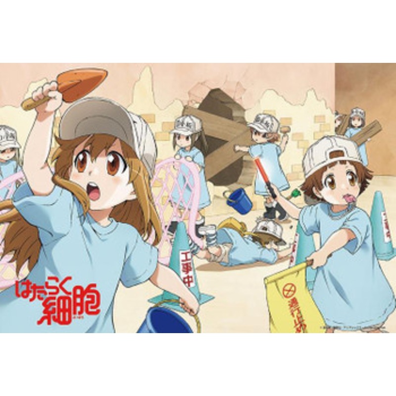 Beverly 83-116 Jigsaw Puzzle Cells at Work! Platelet (300 Pieces)