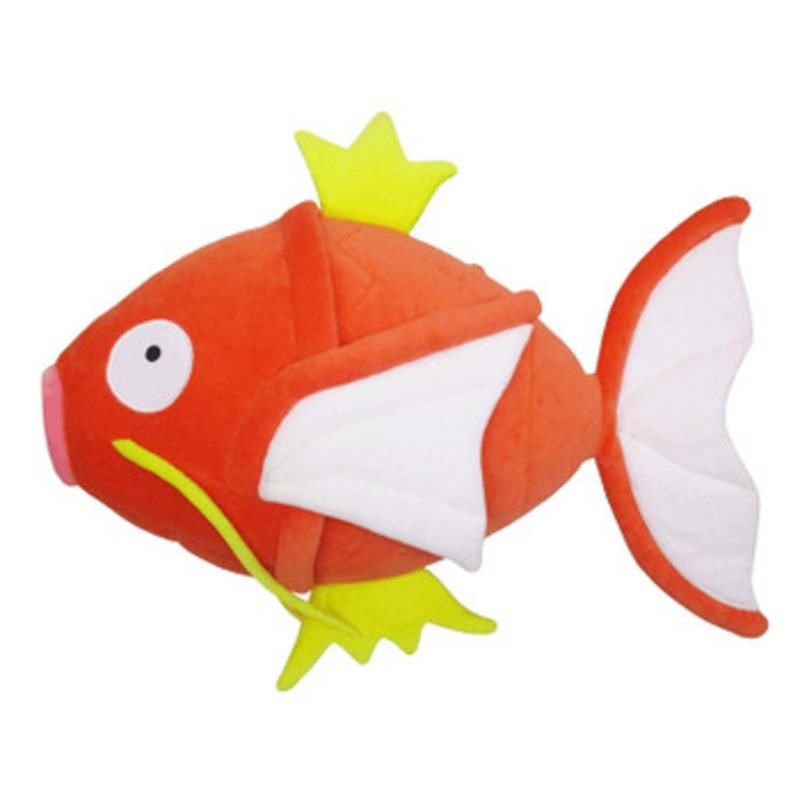 San-ei Pokemon Mochifuwa Cushion Plush Doll  Magikarp